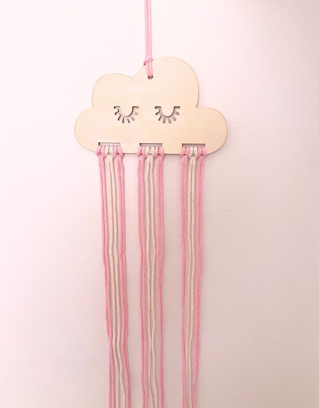 Nube organizadora de pinches para niñas